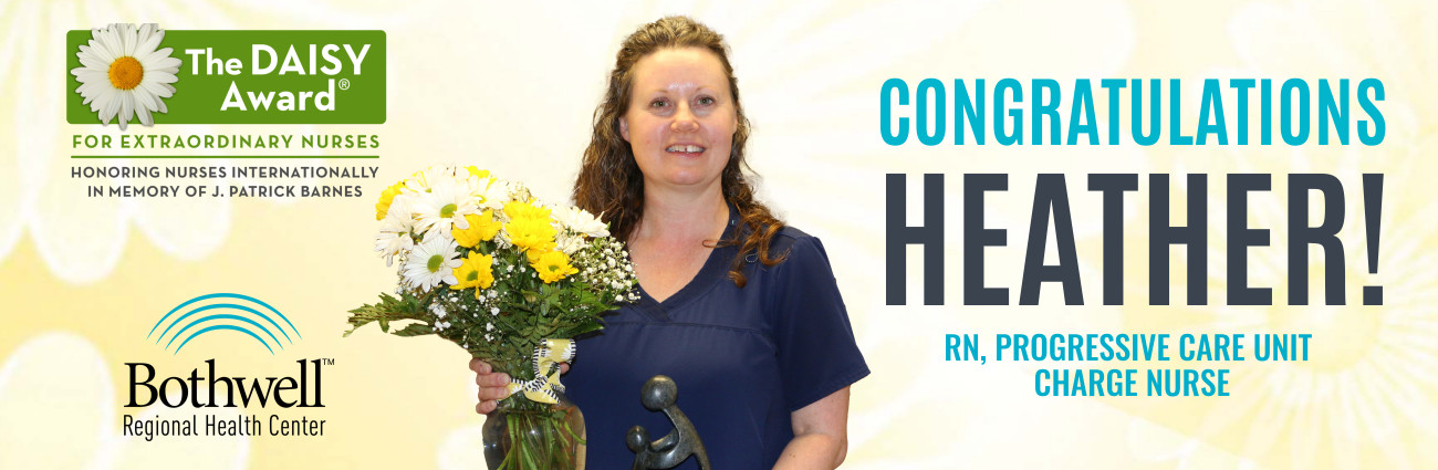 Congratulations, Heather!