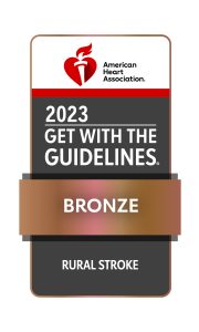 Bothwell Regional Health Center has been awarded the American Heart Association’s Get with the Guidelines® - Stroke Rural Recognition Bronze award for efforts to provide area stroke patients the best possible chance of recovery and survival.